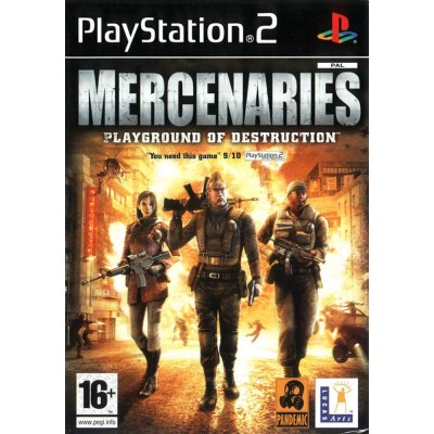 Mercenaries - Playground of Destruction [PS2, английская версия]